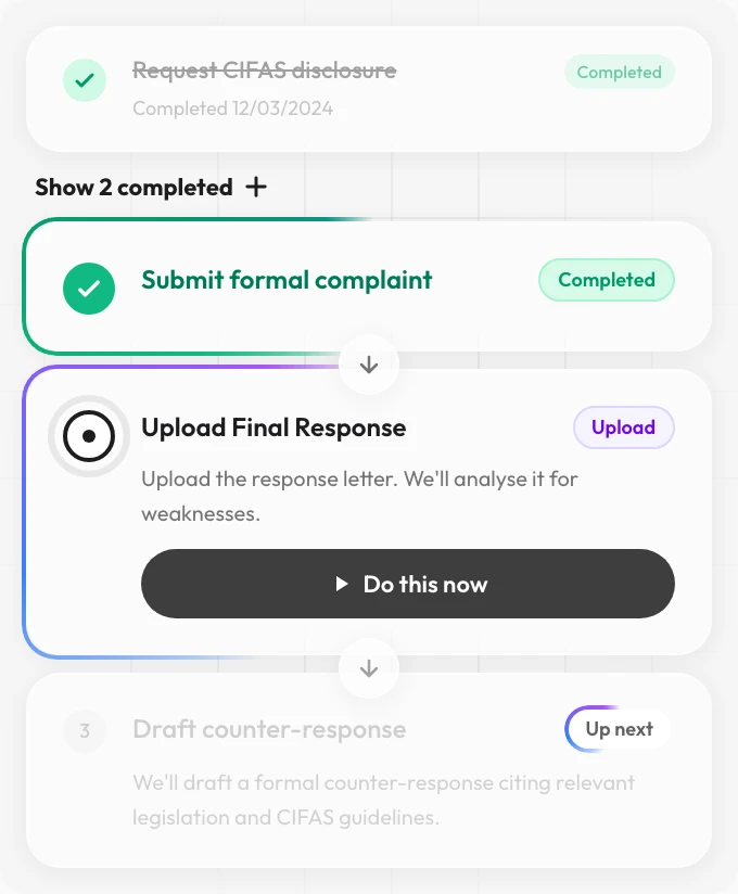 Personalised roadmap preview
